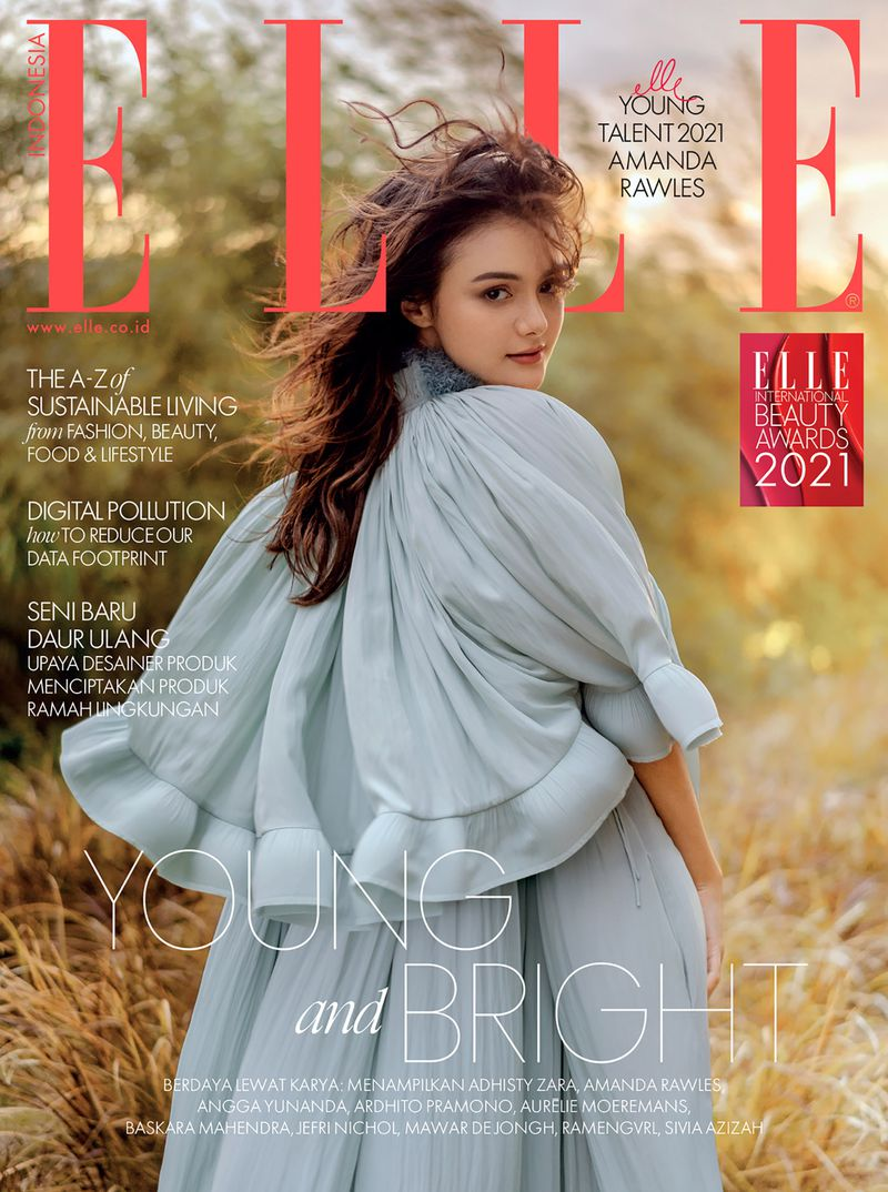  featured on the Elle Indonesia cover from January 2021