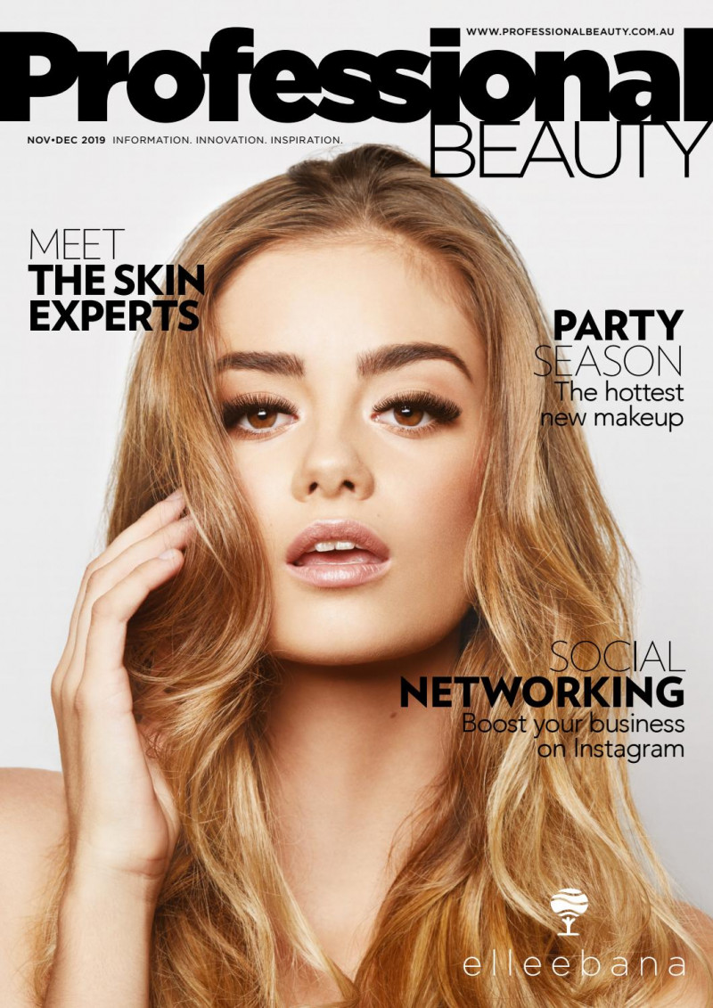  featured on the Professional Beauty Australia cover from November 2019