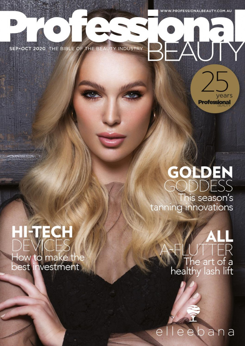  featured on the Professional Beauty Australia cover from September 2020