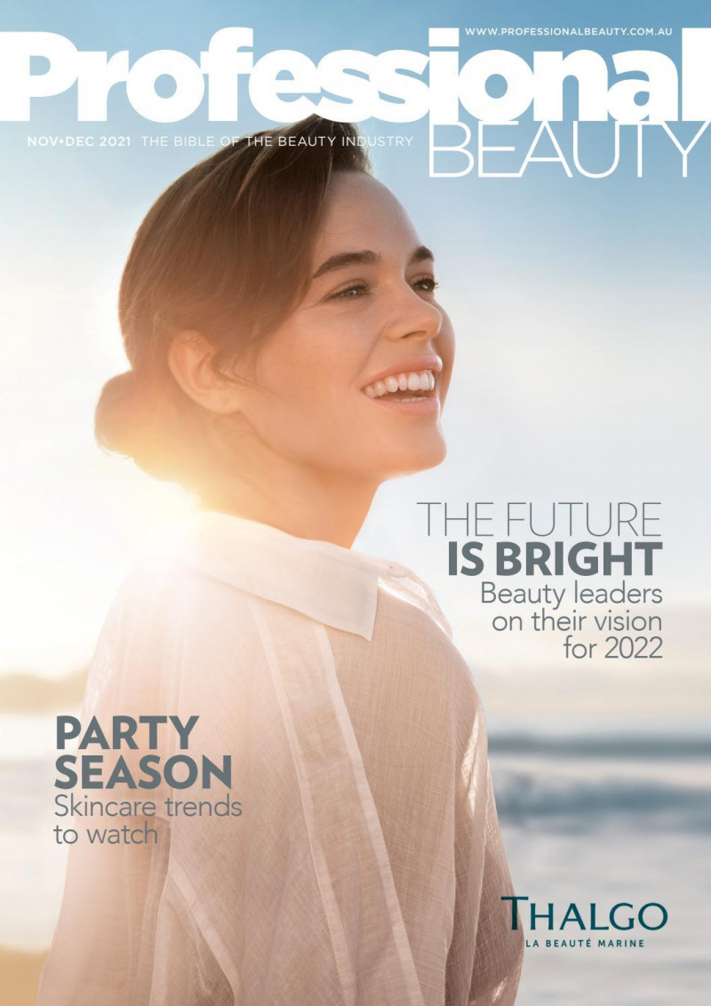  featured on the Professional Beauty Australia cover from November 2021