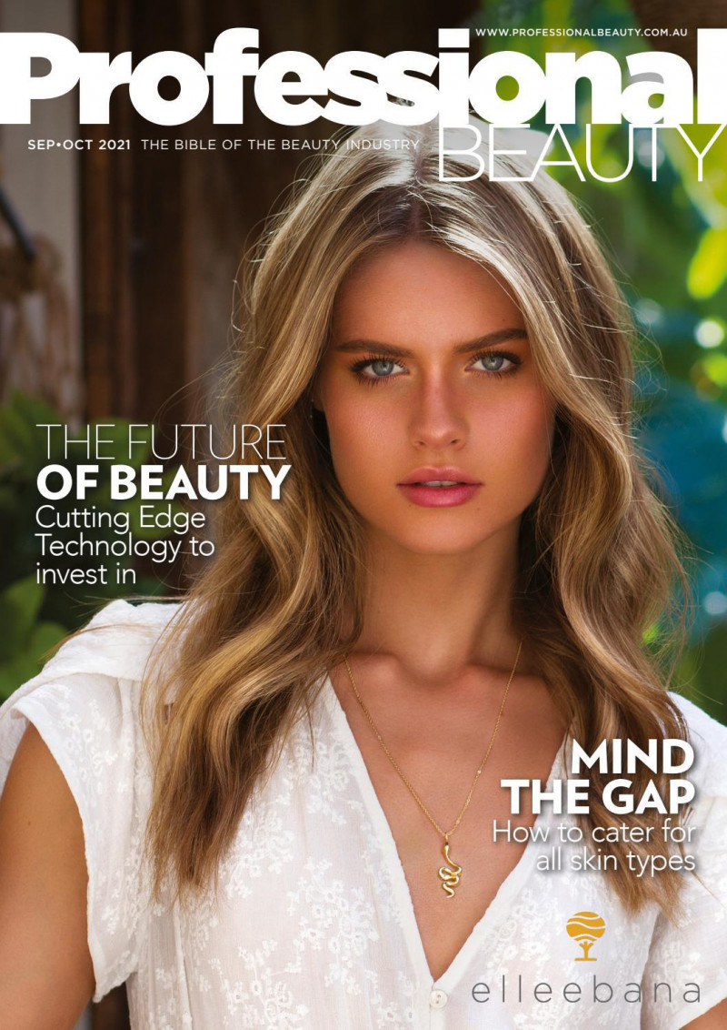  featured on the Professional Beauty Australia cover from September 2021