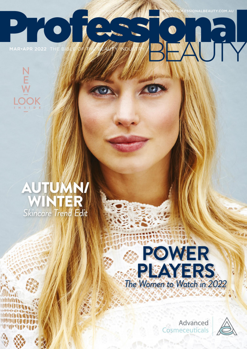  featured on the Professional Beauty Australia cover from March 2022