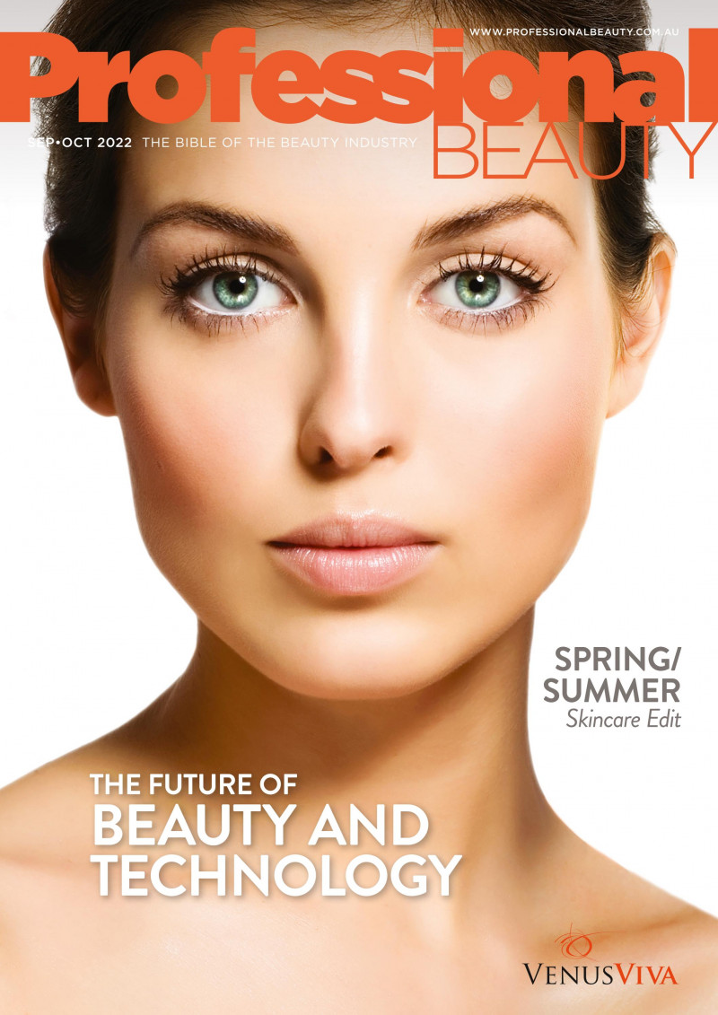  featured on the Professional Beauty Australia cover from September 2022