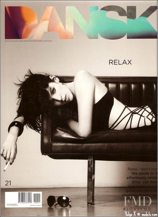 Liberty Ross featured on the DANSK cover from February 2009