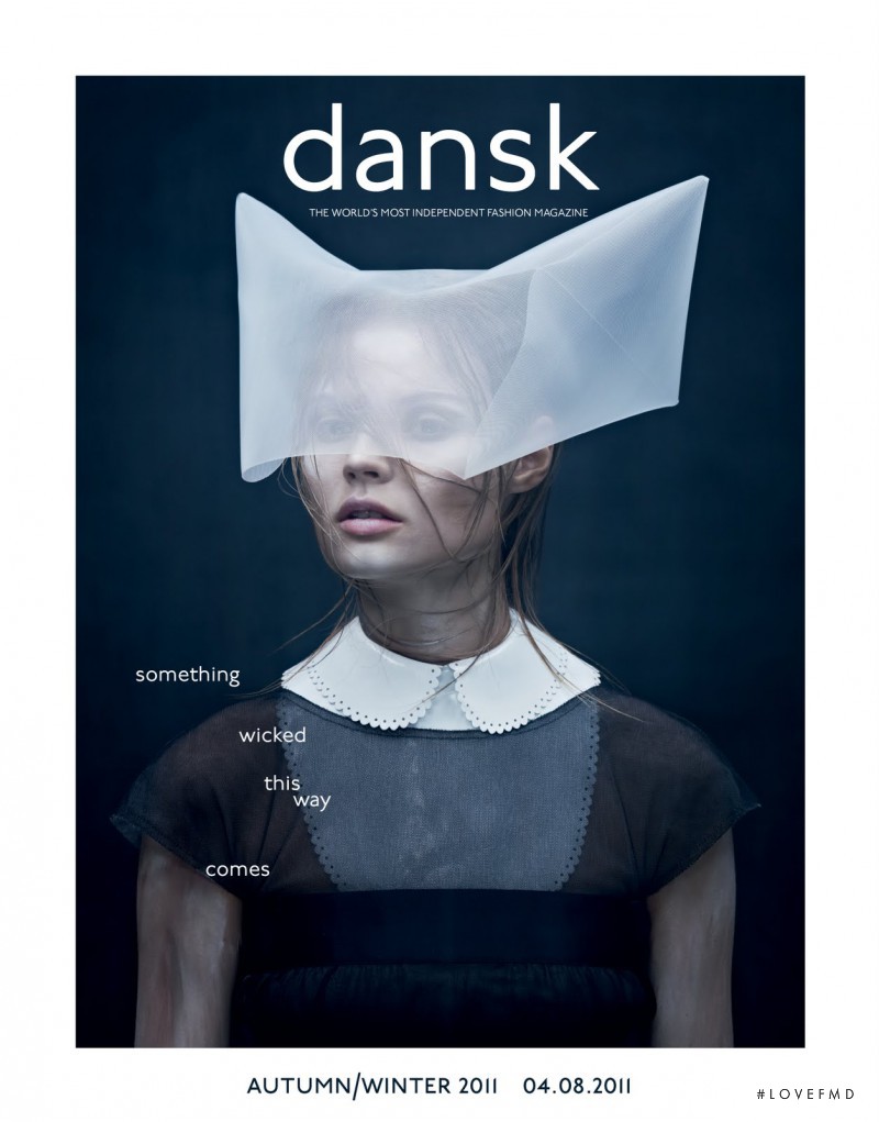 Magdalena Frackowiak featured on the DANSK cover from September 2011