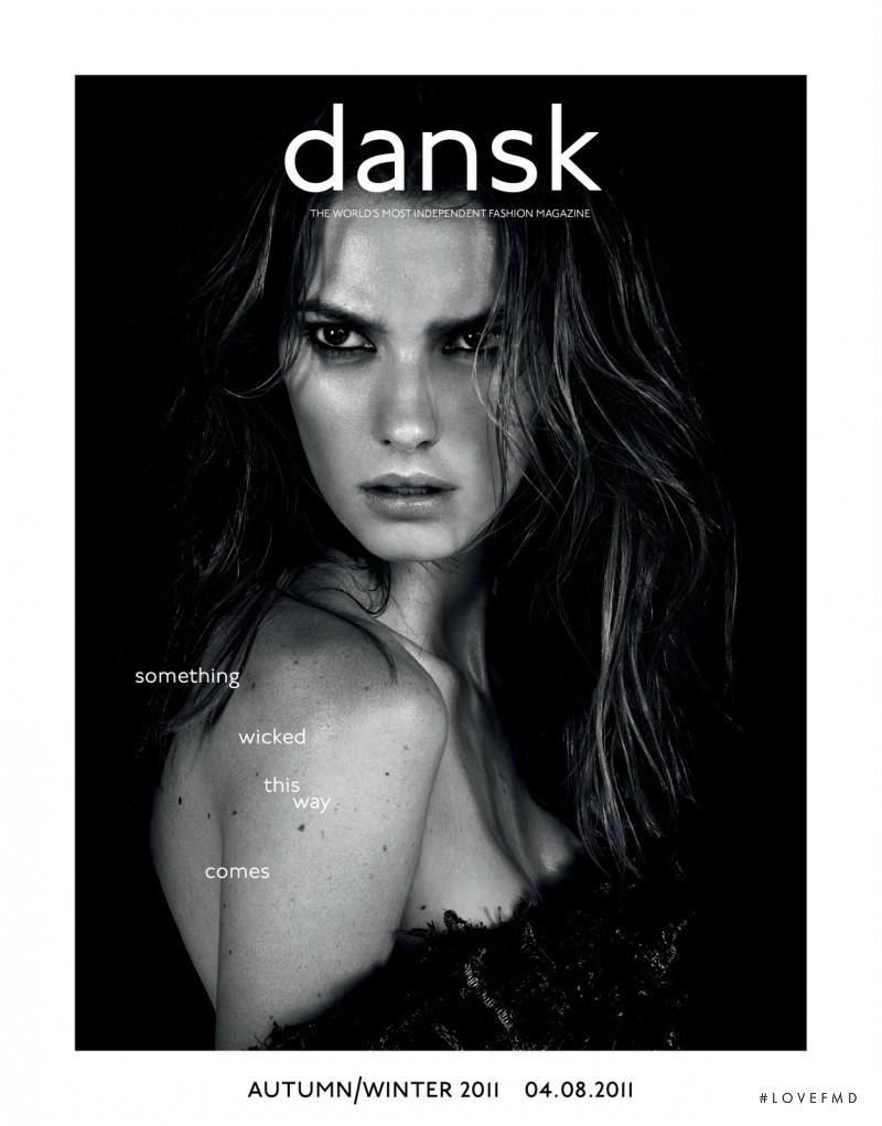 Sigrid Agren featured on the DANSK cover from September 2011