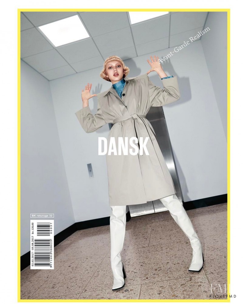Katie Moore featured on the DANSK cover from February 2017