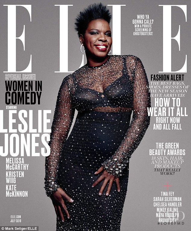  featured on the Elle USA cover from July 2016