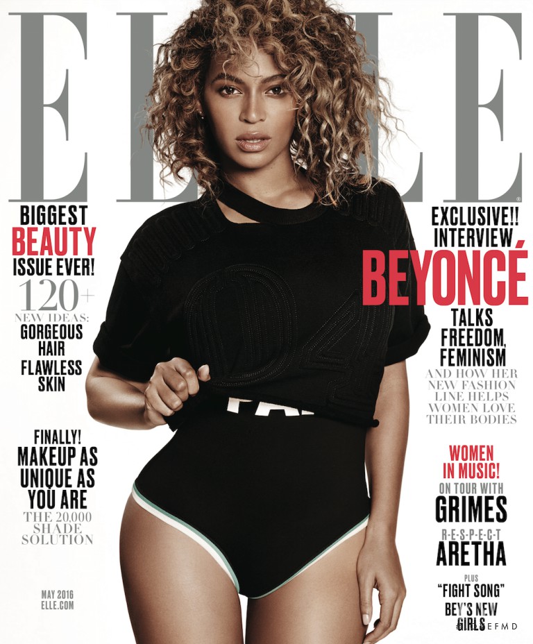  featured on the Elle USA cover from May 2016