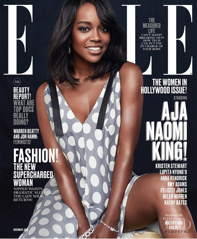  featured on the Elle USA cover from November 2016