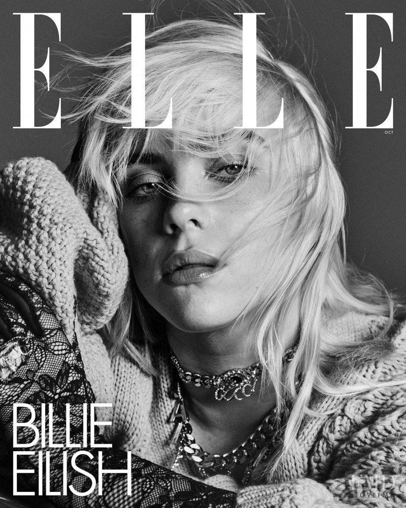  featured on the Elle USA cover from October 2021