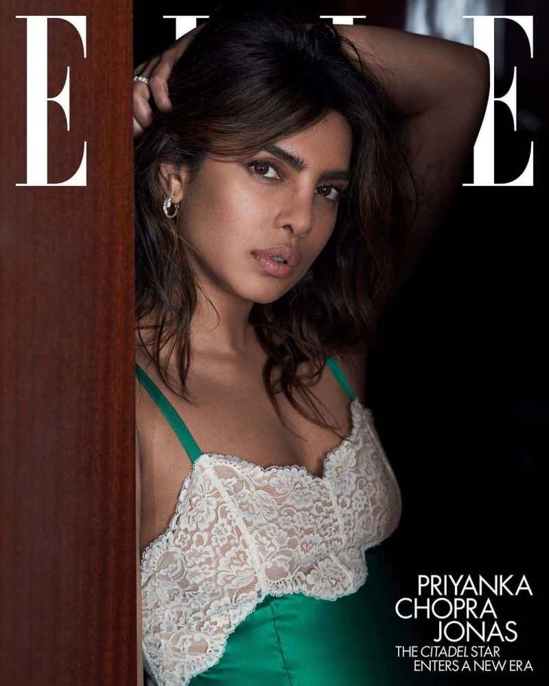 Priyanka Chopra Jonas featured on the Elle USA cover from May 2023