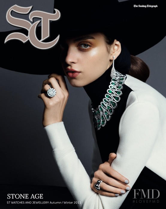 Magda Laguinge featured on the ST Fashion cover from November 2011