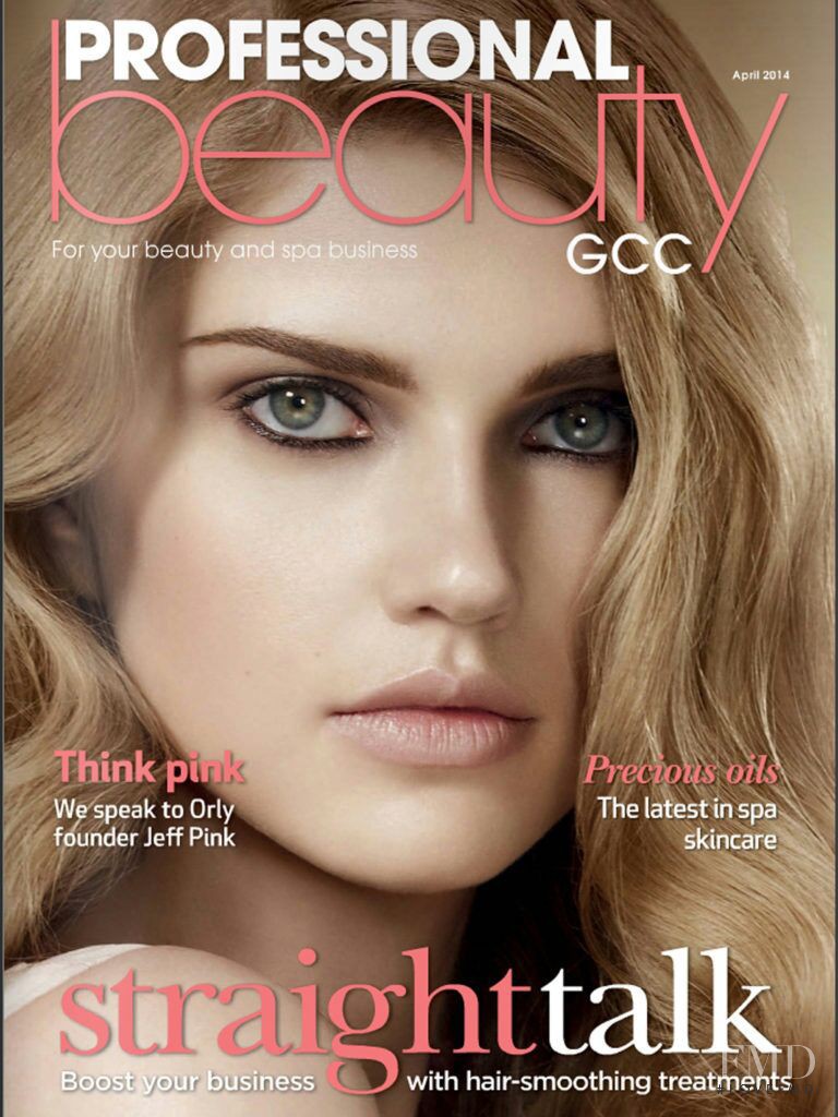 Tetiana Savchuk featured on the Professional Beauty UK cover from April 2014