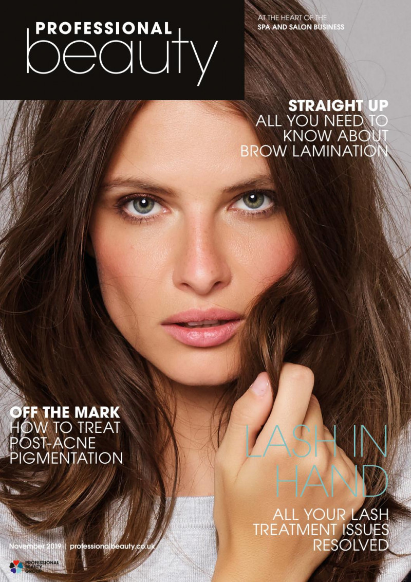  featured on the Professional Beauty UK cover from November 2019