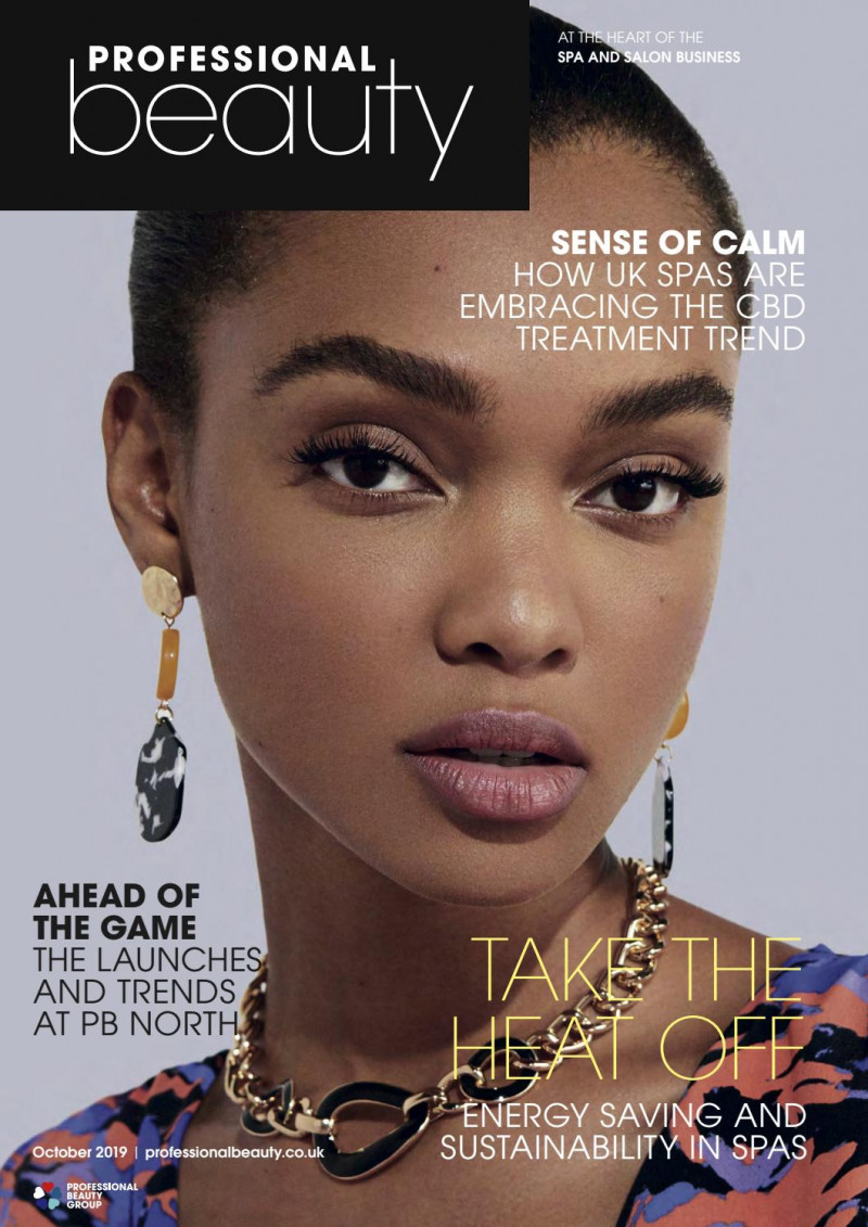  featured on the Professional Beauty UK cover from October 2019