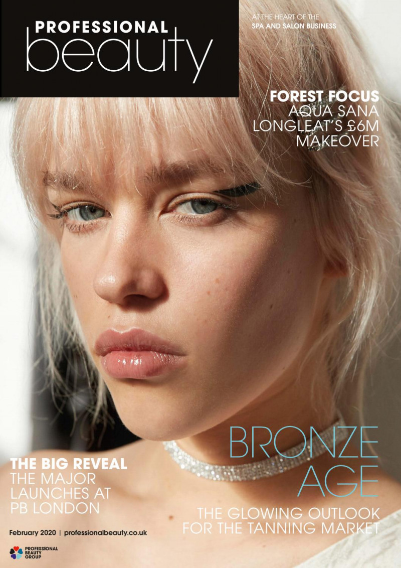  featured on the Professional Beauty UK cover from February 2020
