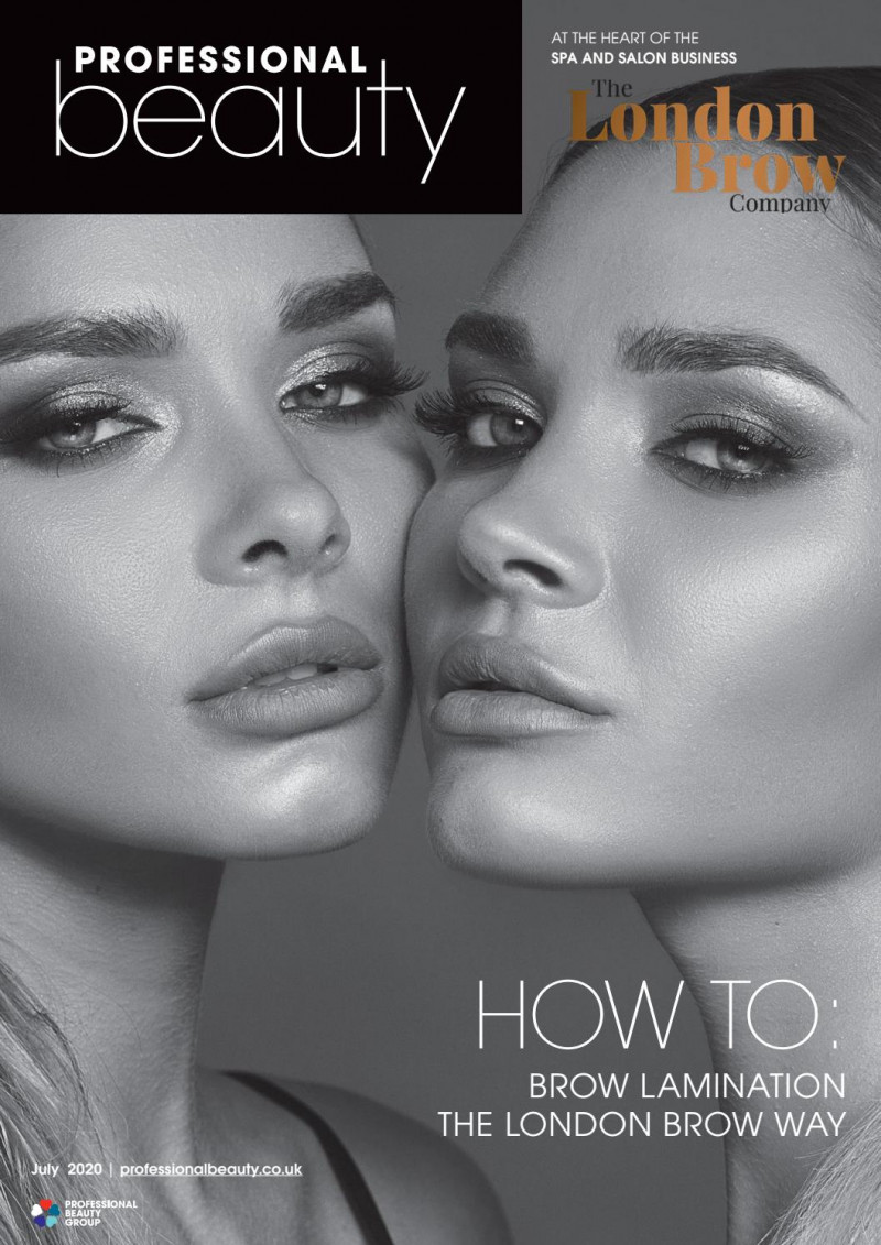  featured on the Professional Beauty UK cover from July 2020