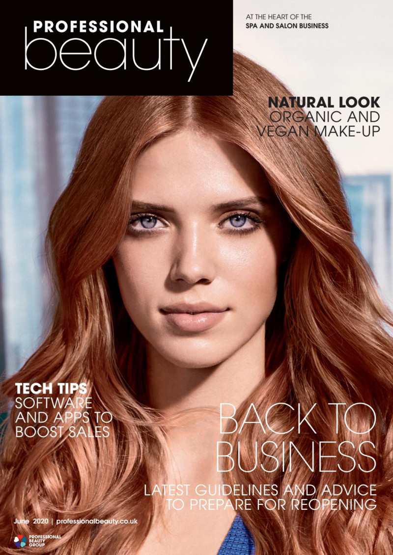  featured on the Professional Beauty UK cover from June 2020