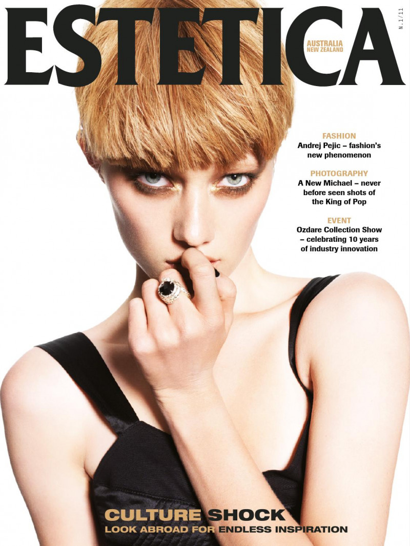  featured on the ESTETICA Australia & New Zealand cover from September 2011
