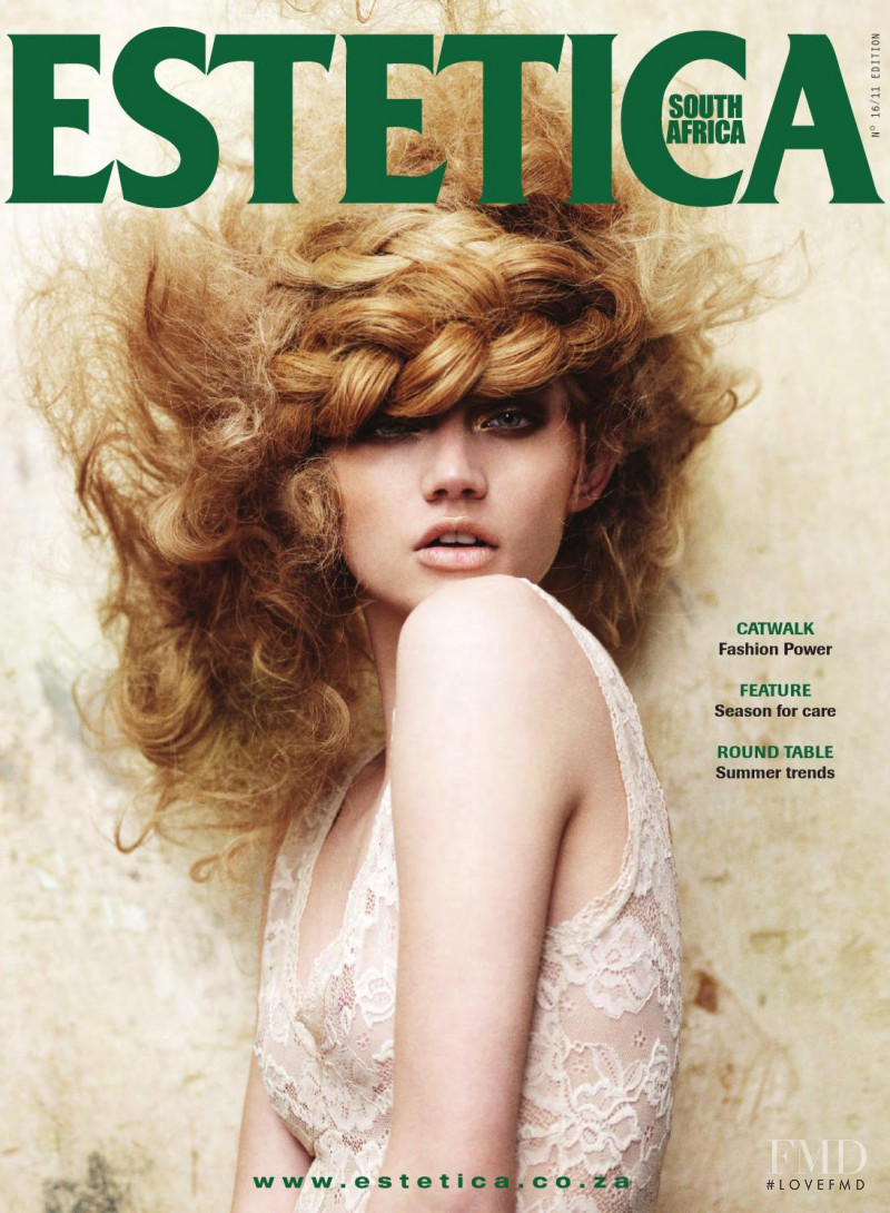  featured on the ESTETICA South Africa cover from December 2011