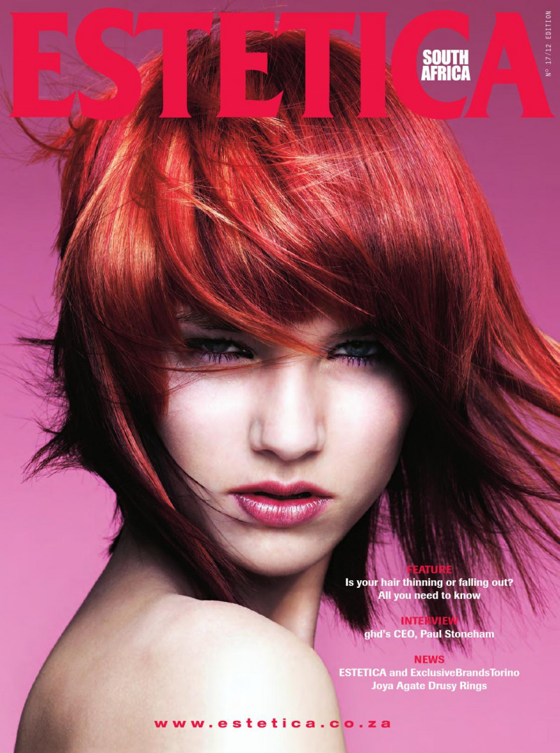  featured on the ESTETICA South Africa cover from March 2012