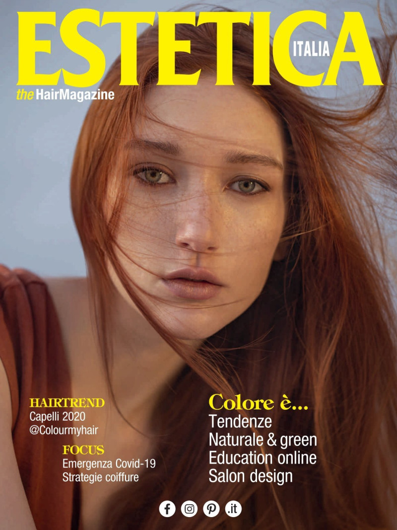  featured on the ESTETICA Italy cover from September 2020