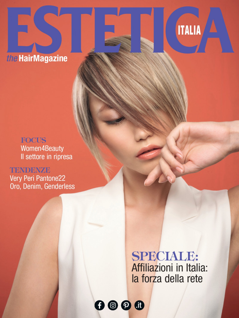  featured on the ESTETICA Italy cover from April 2022