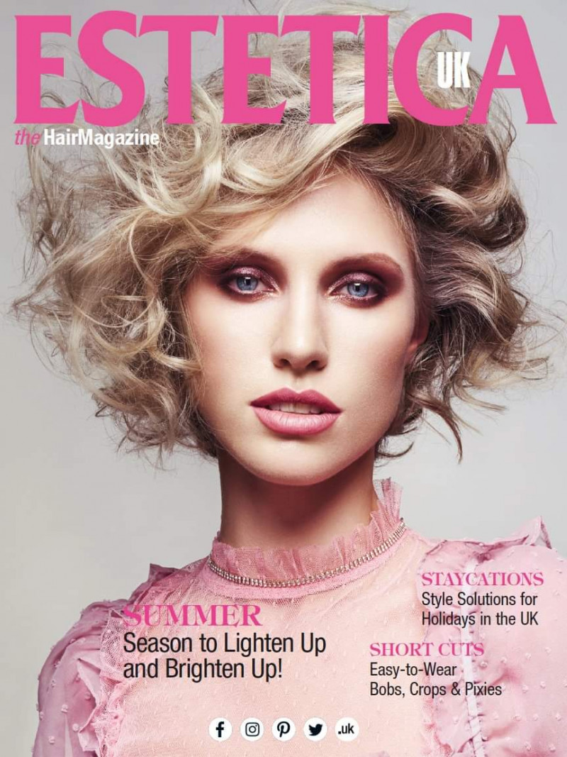 Annabelle Strutt featured on the ESTETICA UK cover from June 2021