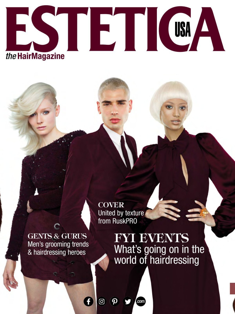  featured on the ESTETICA USA cover from December 2018