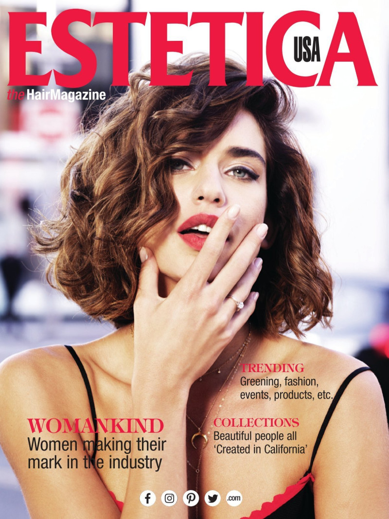  featured on the ESTETICA USA cover from March 2019