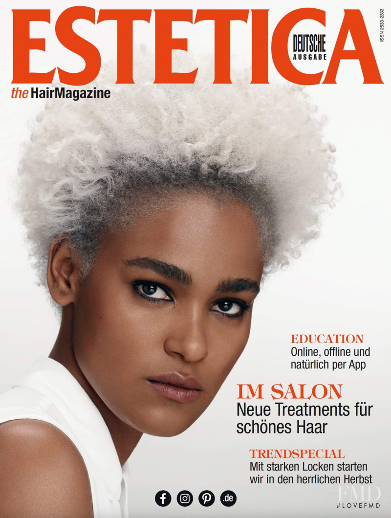 Raquel Pinto featured on the ESTETICA Germany cover from September 2021