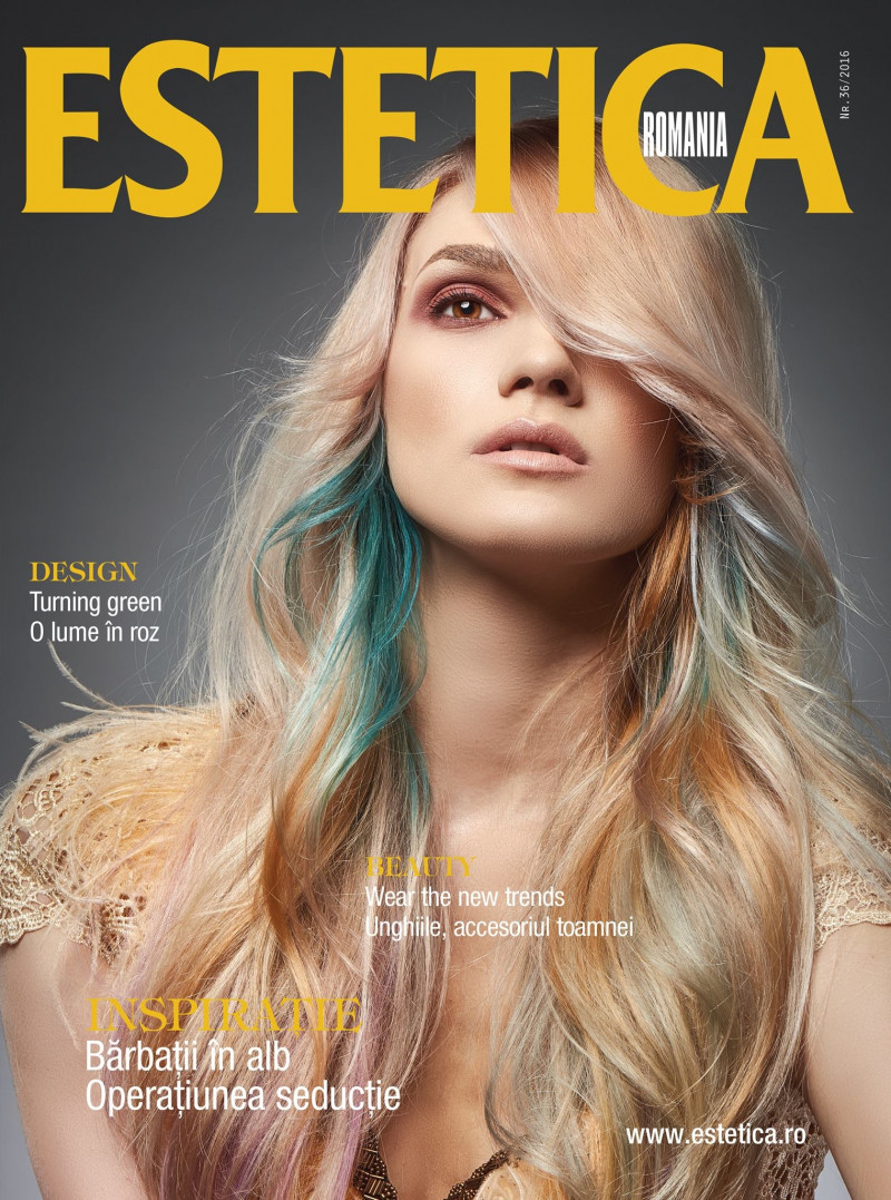 Mihaela Grigore
 featured on the ESTETICA Romania cover from September 2016