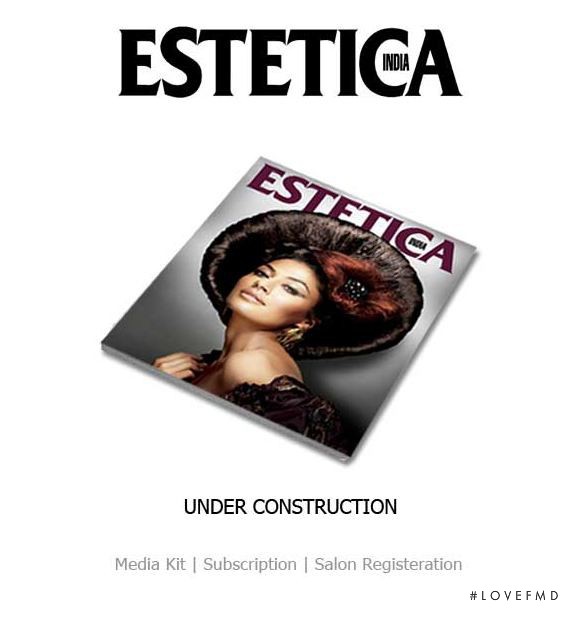  featured on the ESTETICAIndia.in screen from April 2010