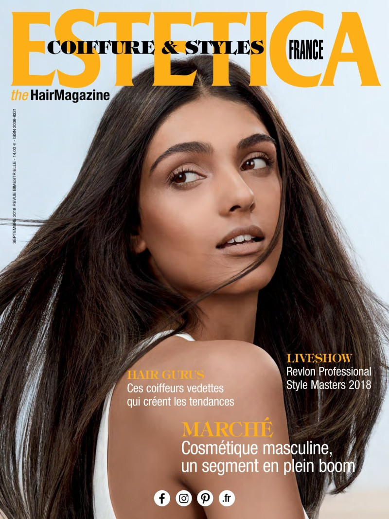  featured on the ESTETICA Coiffure et Styles cover from December 2018