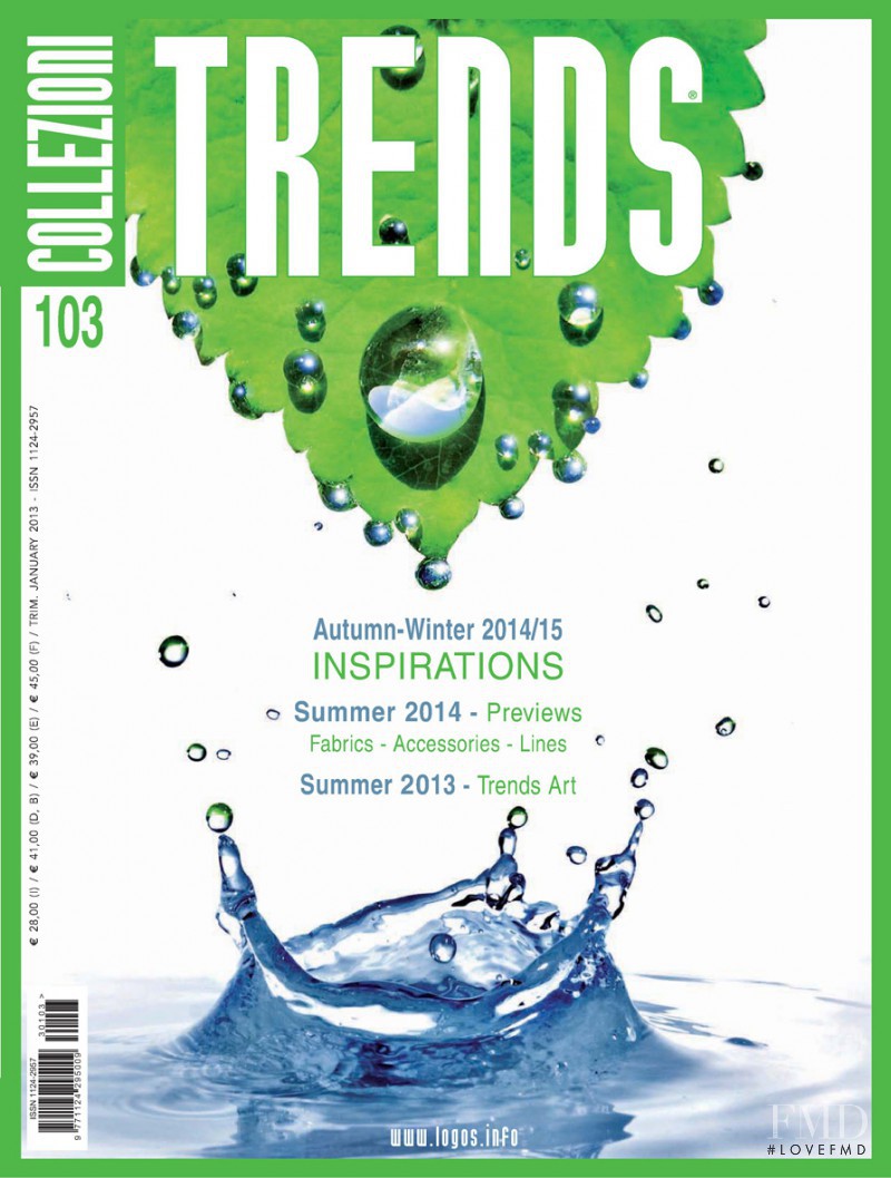  featured on the Collezioni Trends cover from February 2013