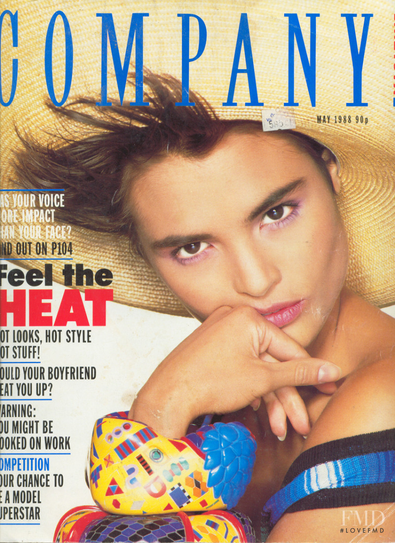 Talisa Soto featured on the COMPANY cover from May 1988