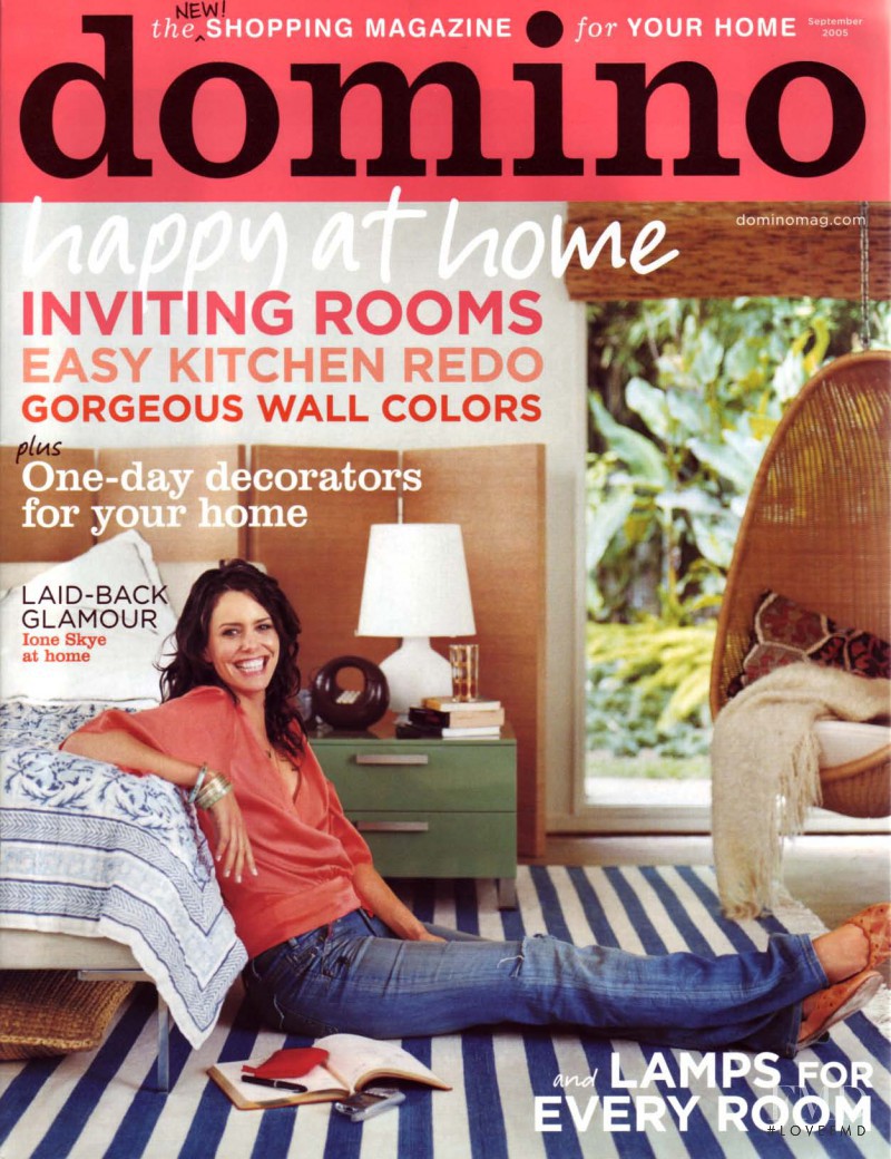  featured on the Domino cover from September 2005