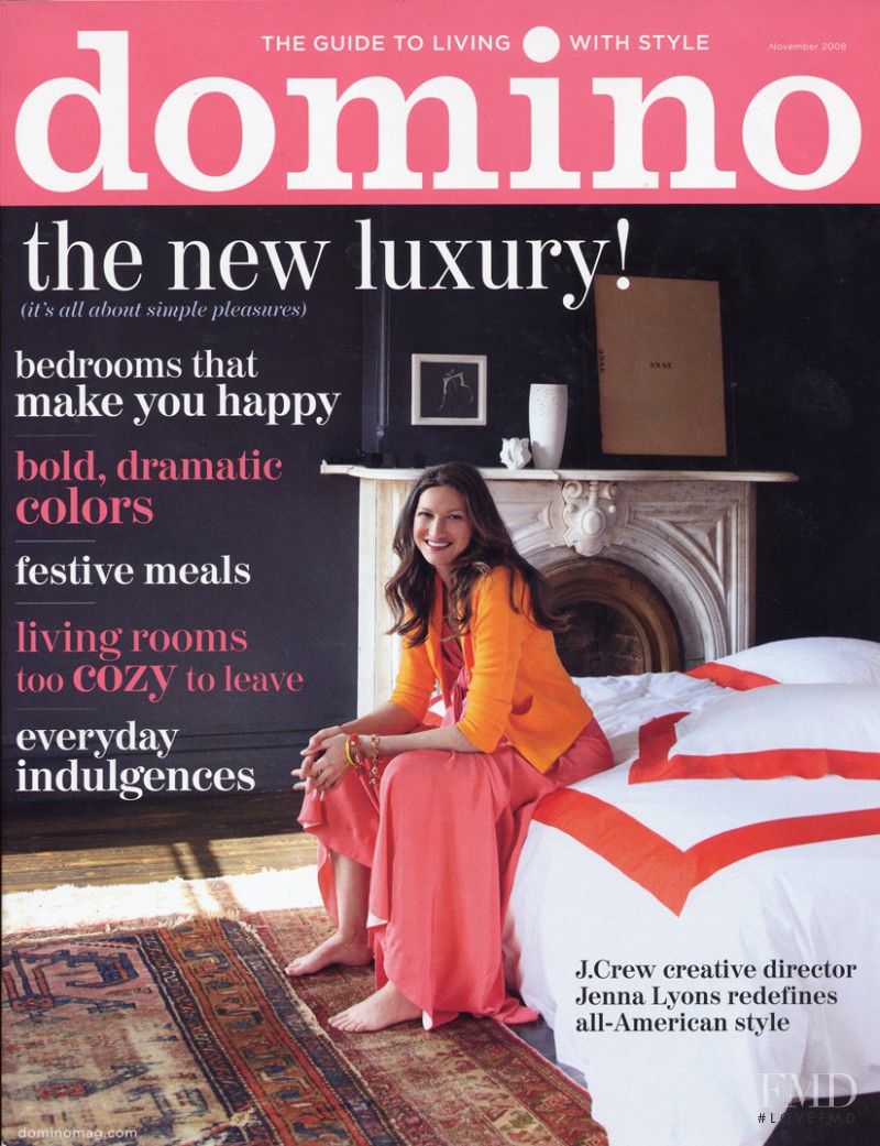  featured on the Domino cover from November 2008