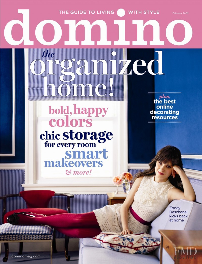  featured on the Domino cover from February 2009