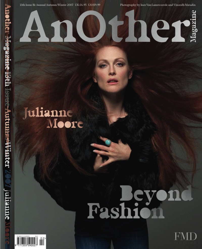 Julianne Moore featured on the AnOther cover from September 2007