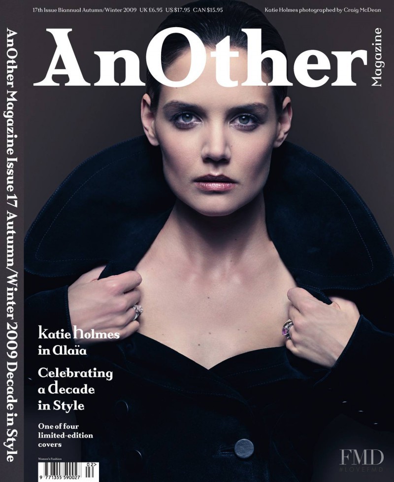 Katie Holmes featured on the AnOther cover from September 2009