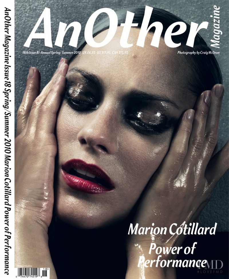 Marion Cotillard featured on the AnOther cover from February 2010