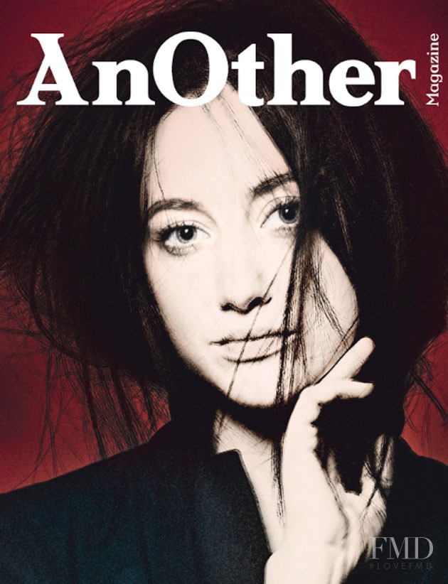 Andrea Riseborough featured on the AnOther cover from February 2011