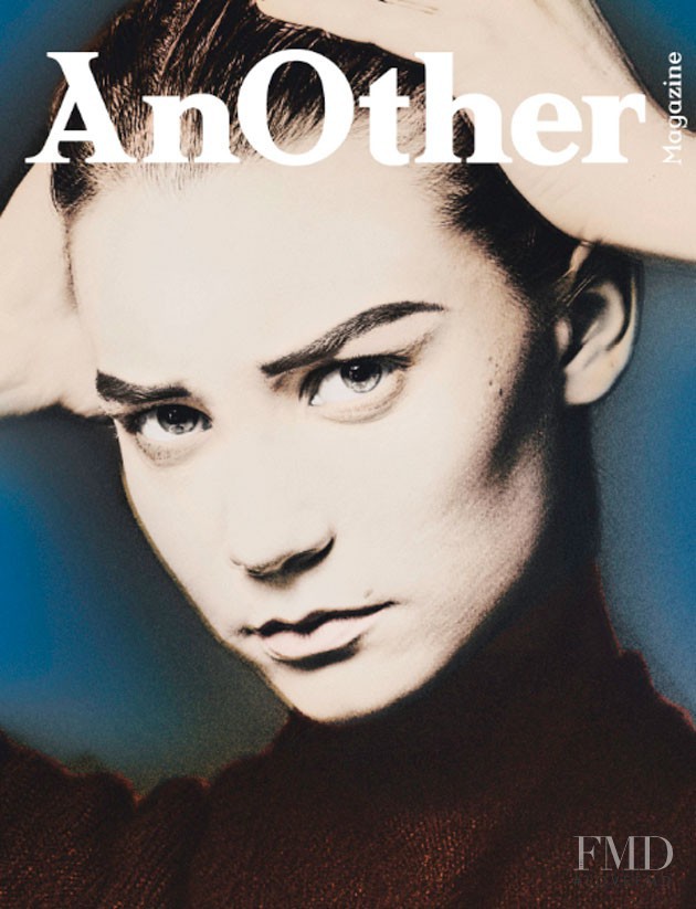 Mia Wasikowska featured on the AnOther cover from February 2011