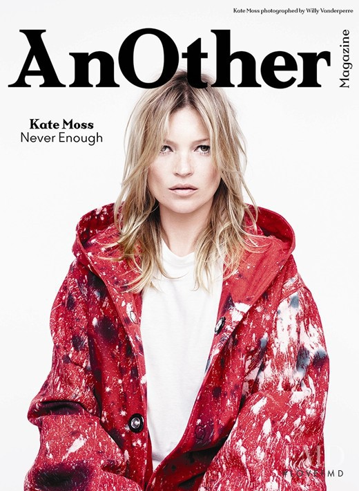 Kate Moss featured on the AnOther cover from September 2014
