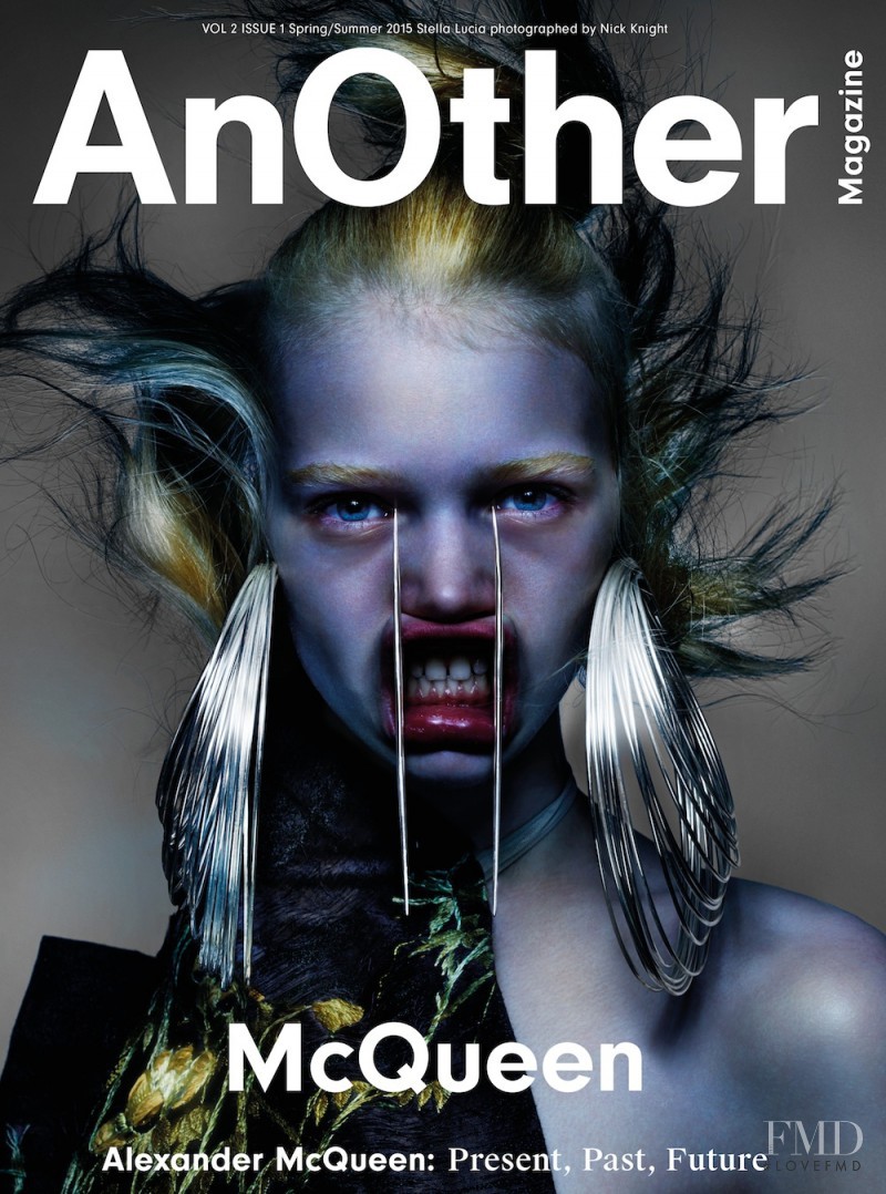 Stella Lucia featured on the AnOther cover from March 2015