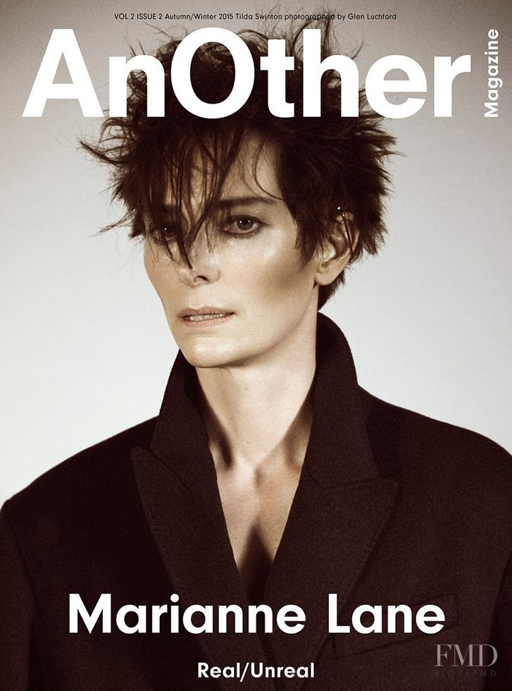 Tilda Swinton featured on the AnOther cover from September 2015