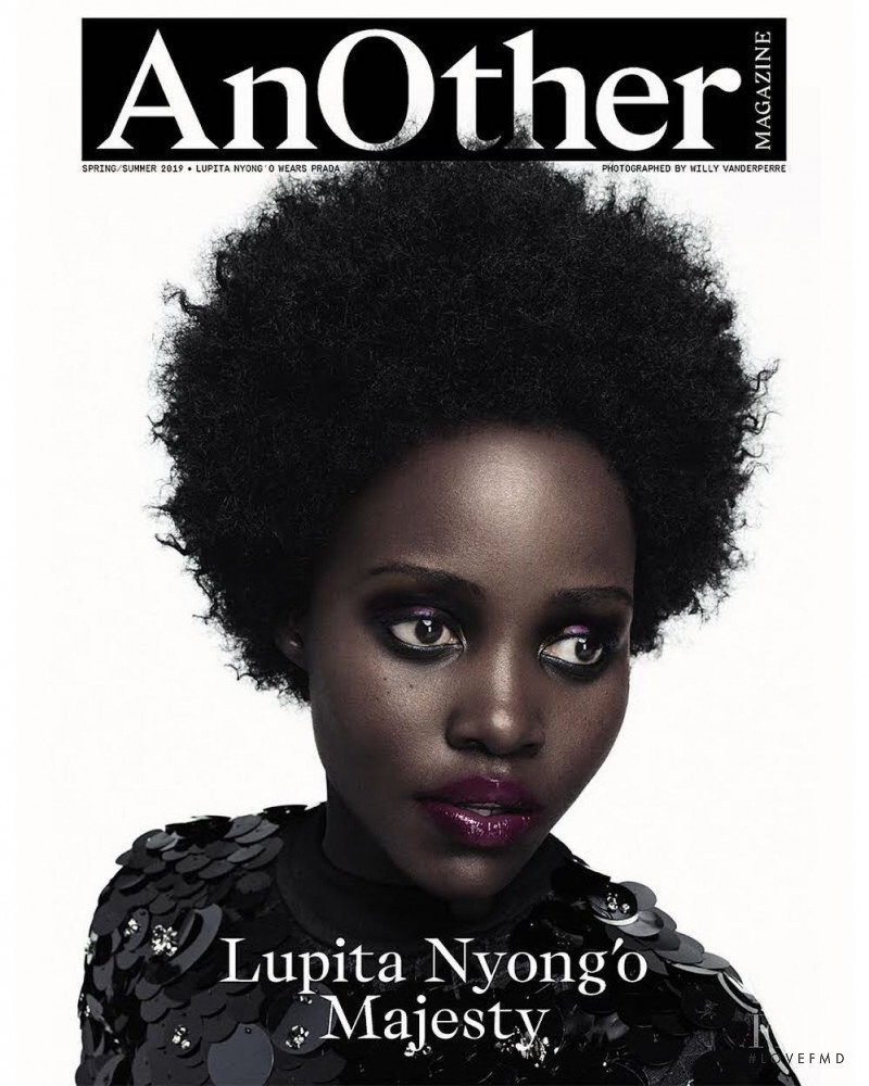 Lupita Nyong’o  featured on the AnOther cover from February 2019