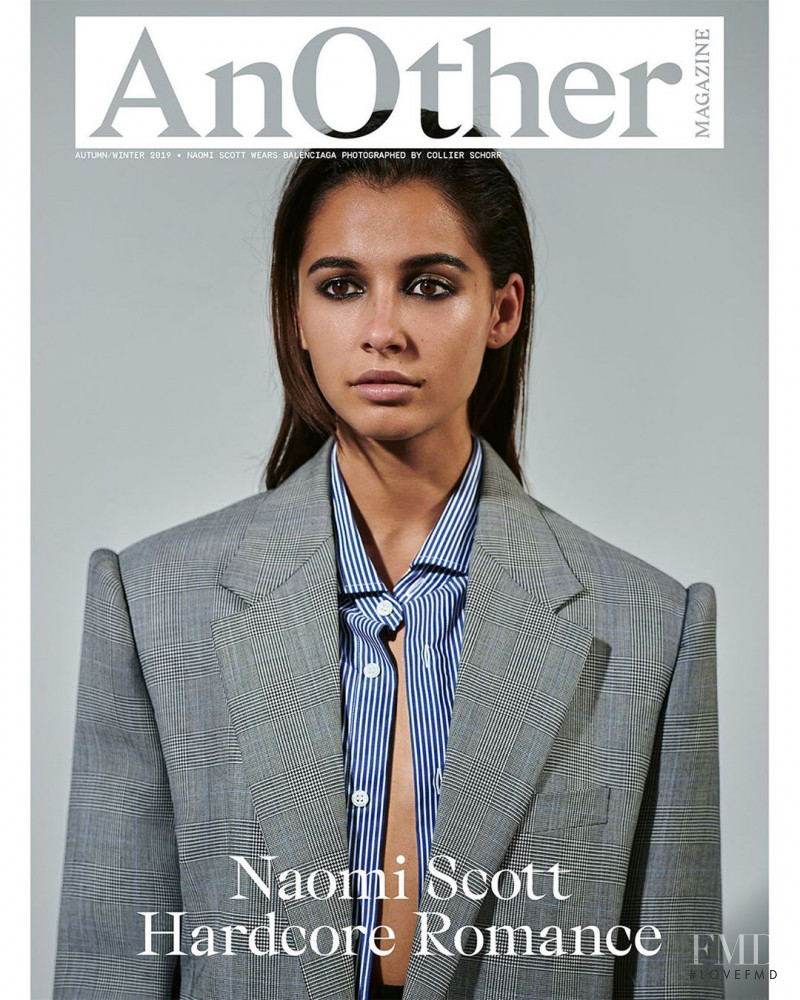 Naomi Scott featured on the AnOther cover from September 2019